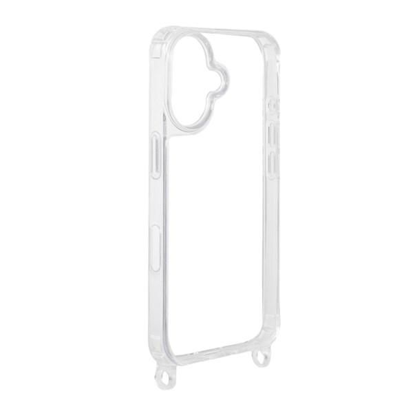 قاب پشت سخت شفاف Vina با قابلیت آویز بند Apple iPhone 16